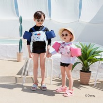 베베누보 디즈니 캐릭터 암링자켓 유아 팔튜브 구명조끼, 미니 마우스