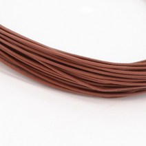 0.2~12mm 철사 반생이 와이어 스텐철사 2m10m ul1007 pvc 주석 도금 구리 단일 코어 케이블 라인1820222426 awg 화이트블랙레드옐로우그린블루브라운오렌지, 갈색, 26awg, 10m