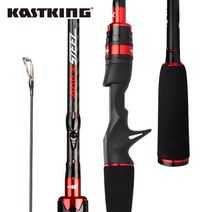 에깅대 루어낚시대 KastKing-Max 스틸 라이트 스피닝 캐스팅 낚싯대 24 톤 탄소 섬유 SiC 링 1.80m 1.98m 2.13m 2.4m 실버 레드 그레이, 03 Spinning(2.13m-M-MH)