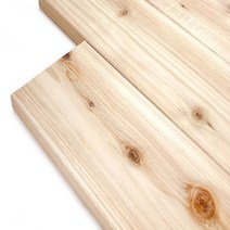 아이베란다 편백나무 원목 목재재단 선반 방부목 목재 나무, 통원목 18x90x300mm