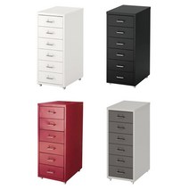 HELMER 헬메르 이동식서랍유닛, 다크그레이/라이트그레이_304.943.64