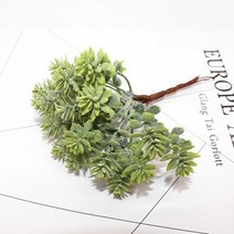 벚꽂 조화 혼합 녹색 식물 꽃 체리 수술 열매 번들 크리스마스 웨딩 케이크 상자 화환 68 개, 19 13