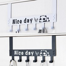 ND 도어훅 방문옷걸이, FREE/화이트, 상세페이지 참조