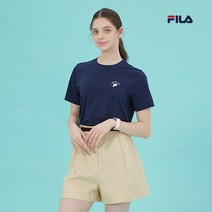 장미쉘 바스키아 휠라 22SUMMER 여성 스탠다드 반팔티셔츠 4종