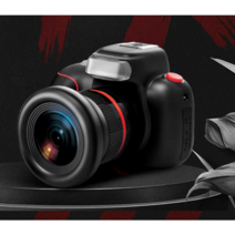 토이카메라 SLR 4K 고화질 줌 플래시 DSLR 입문자용, 플래그십 모델 64G