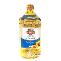Basso 바쏘 해바라기 오일 2L 대용량 해바라기유