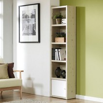 엘마 500 하문 책장, 색상:화이트