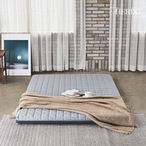 더릭스홈 투슬리핑 7존 마약매트리스 15cm 바닥형 MS/SS/Q, 멀티싱글 (75x200), 그레이