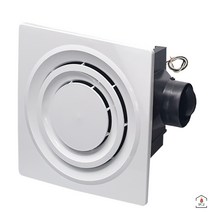 금강그린팬 아파트 화장실 욕실 배기휀 환풍기 천장 전동 댐퍼 교체 KV15D KV100D, KV15D 대형