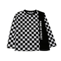 쁘띠앙팡 꼼므모아 체크절개티 / CCT12UTS38_