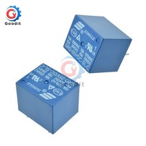 20 개/몫 전원 릴레이 소형 전원 릴레이 T73 SRD-05VDC-SL-C DC 5V 정격 코일 SPDT 방패 가전 5 핀 PCB 릴, 한개옵션0