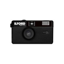 일포드 다회용 필름 카메라 실버&블루 ILFORD SPRITE 35-II Camera, Black
