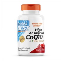 닥터스 베스트 CoQ10 코큐텐 코엔자임 100mg 60정 정 품 제 품