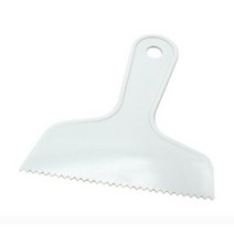 코텍스 작업용 플라스틱 뿔 헤라 스크래퍼 끌개 스티커 이물질 제거 본드칼 2개