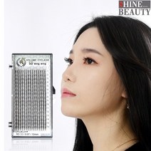 속눈썹연장재료 2D 3D 4D 5D 6D 10D 미앤비즈 윙윙 개별선택셋트 글루전처리제 셀프볼륨, C컬 0.07, 10mm