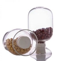 125ml 250ml 500ml 실험실 보관 샘플 유리 병 전시 고무 마개가 있는 둥근 플라스크 표시 1 개, 500ml 1pcs