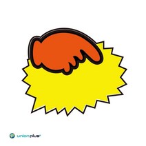 메모판 공백 POP카드 메모카드 손모양 쇼카드 안내판