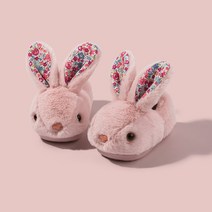 겨울 최신상 아동용 털신발 귀여운 토끼 캐릭터 뽀글이 방한 아기 키즈 가을 캐주얼 슈즈 남아여아공용