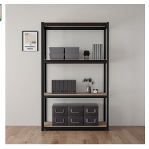 홈던트 하우스 철제 스탠드선반 4단 800 x 300 x 1500 mm, 블랙