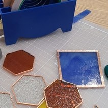 테두리에 붙이는 동테이프 동박접착제 보호 장식 공예