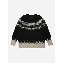 [티아이포맨] 노르딕 패턴 모크넥 스웨터[뉴스탠다드] M228MSW783