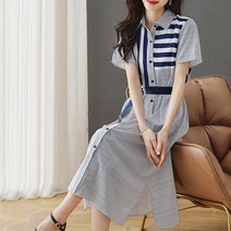 코니코지 코첸 패턴벨트원피스