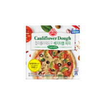 오뚜기 베지터블 컬리플라워도우 피자 405g, 2개