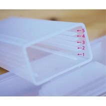 프레파라트 현미경 슬라이드 보관 케이스 10개 실험재료 관찰 교육용 조립