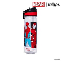 호주 스미글 물통 초등학생 중학생 유치원 선물 700ml 650ml 440ml, 6번 마블 스파이더맨 일반 빨대 컵 650ml