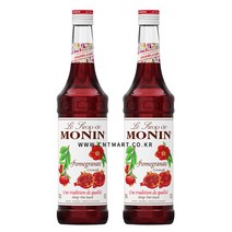 모닌 파머 그레나딘(석류) 시럽 700ml 2개묶음, 2개