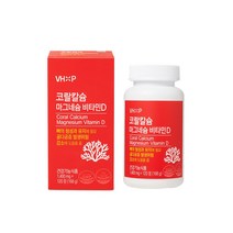 비타민하우스 코랄칼슘 마그네슘 비타민D (1 400mg x 120정){나에게 맞는 건강기능식품 상담은 팜팜팜}, 1개