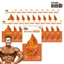 단호한결심 위하닭 닭가슴살 셰프의자부심 페퍼칠리 100g, 페퍼칠리 100gx20팩