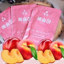 NFC착즙 국산 100% 천도 복숭아즙 아로니아즙 80ml 30포, 천도복숭아즙 120포