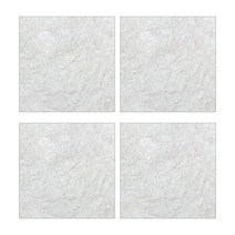 현관 바닥 붙이는 접착식 데코 타일 셀프 시공 60cm x 60cm 4장, B.01/블랜딩 화이트(2.0mm), 4개