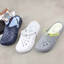 남성용스펀지샌들 아쿠아슈즈 깔창분리가능 슬리퍼