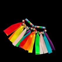 무속인용품 무당방울 신내림 굿 기도, 25cm노란리본