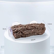 반수생거북이 사육장 수조 터틀팟 페닌슐라쿠터 거북이 건조 플랫폼 시뮬레이션 바위 나무 껍질 부동 숨기기 동굴 수족관 액세서리 장식, tree bark, tree bark