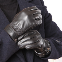 따뜻한 클래식 겨울 남성 여성 커플 방한 명품 스마트폰터치 가죽 장갑