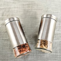 강화유리 위생적 오염에 강한 입자조절 유리스텐 양념병 3size, 140ml