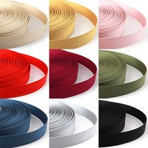 비즈아이 [Y-40-G]무광양면리본 15mm 10color 1yd(90cm), 회분홍