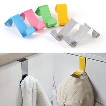 도어 행거 2p 모자 가방 문 옷 걸이 고리 있어빌리티, 핑크