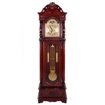 괘종시계 엔틱 옛날 올드 빈티지 원목 대형 스탠드, 크기 180x53x25 F - 화이트