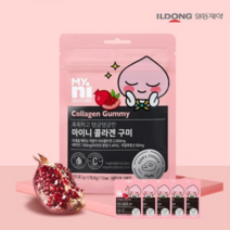 일동제약 마이니 콜라겐 구미 콜라겐 3g x 12개 5봉/10봉, 36g, 5개