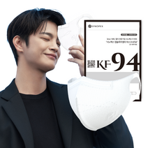 시노펙스 앱솔루트엠비 마스크(KF94), 화이트, 대형(L) 20매