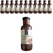 LA갈비양념장 500g청정원12통, 12개, 500g