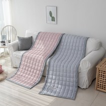 자수 레이온 시어서커 부드러운 시원한 여름 소파 쇼파패드 매트 깔개, 핑크