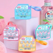 KC인증 미니 두더지게임기 기억력 게임기 고양이발바닥 키링 가방고리 팝잇 선물 열쇠고리, 밀크두더지게임기, 블루