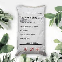 더제일식품 안식향산나트륨 분말Sodium Benzoate 25kg, 1개