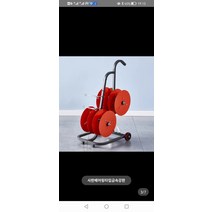 전선 풀링기 케이블 풀링 3단 이동식 포설 풀링다이 풀리미, W.금속 재질의 트레이 4개는 분리 가능  1.5~10