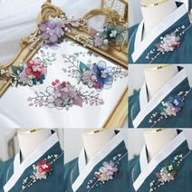 살롱드메리 꽃사탕B 한복 브로치 혼주 한복용 악세사리 결혼식